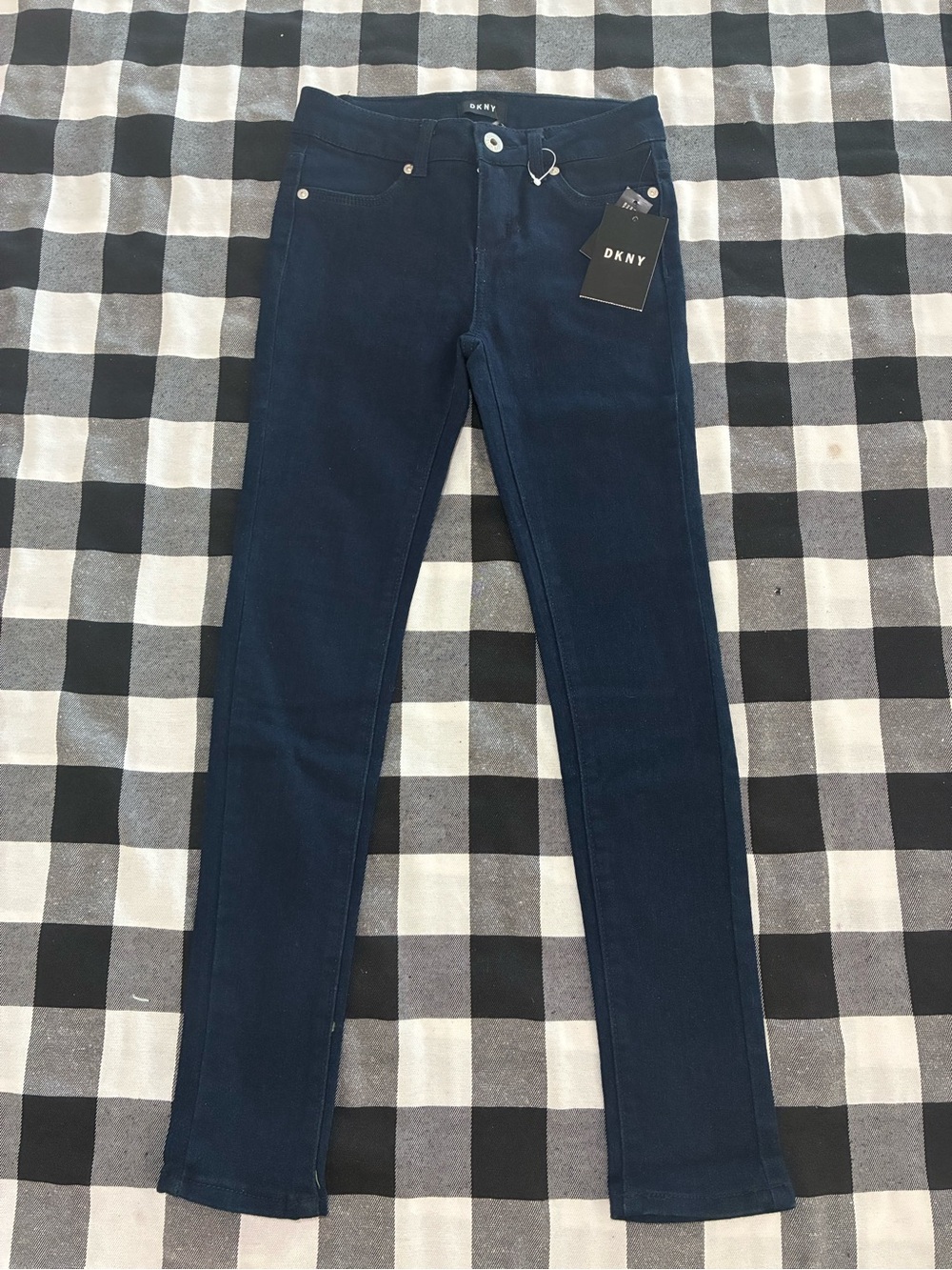 DKNY Girls Dark Navy Skinny Jeans